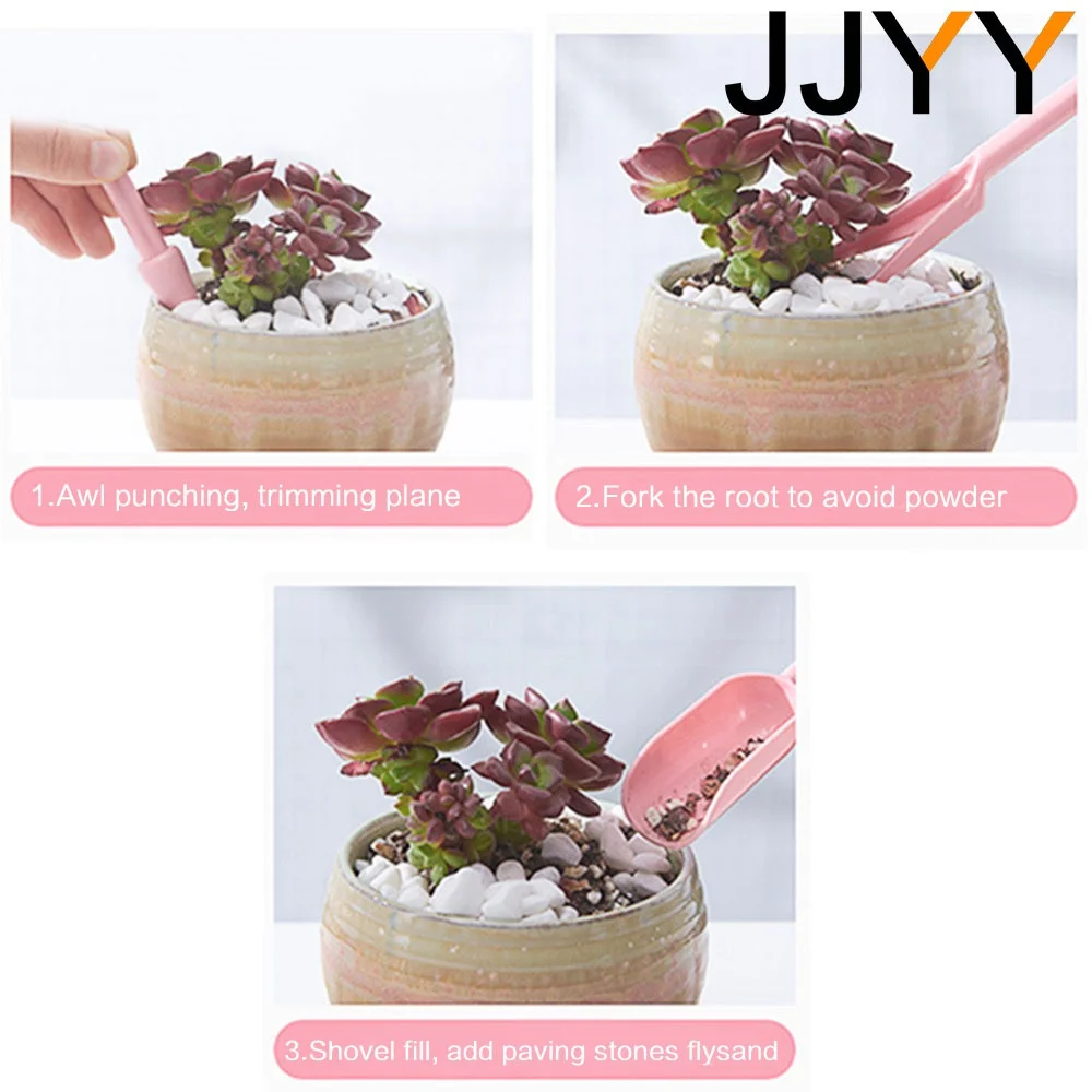 4 szt. Mini doniczki do sukule – Gardening Tools Kit recenzja i cena
