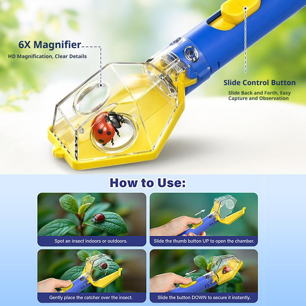Ręczny pojemnik na owady z lup – Gardening Tools 5 Year Old recenzja i cena