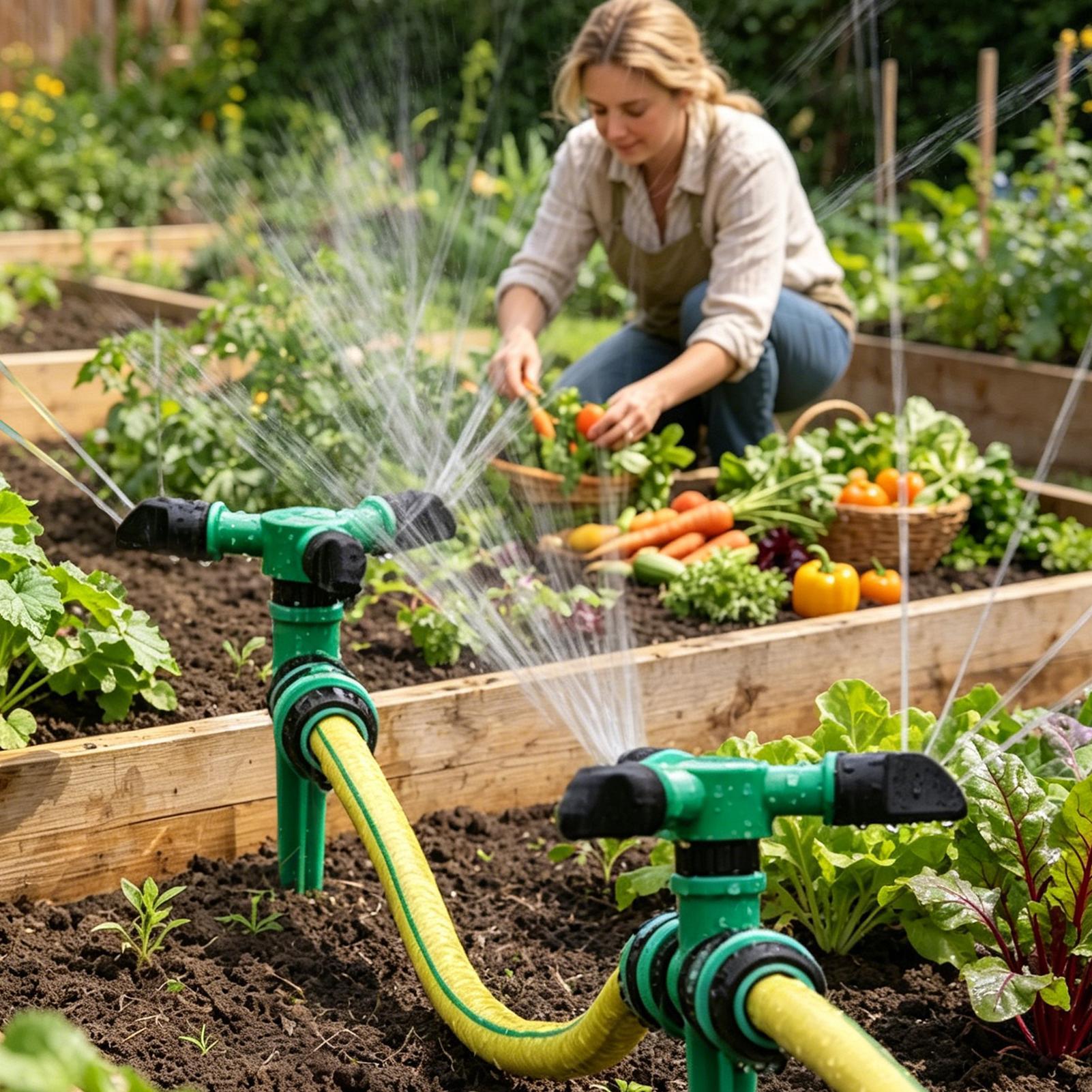 Automatyczny obrotowy zraszacz – Gardening Tools For Women recenzja i cena