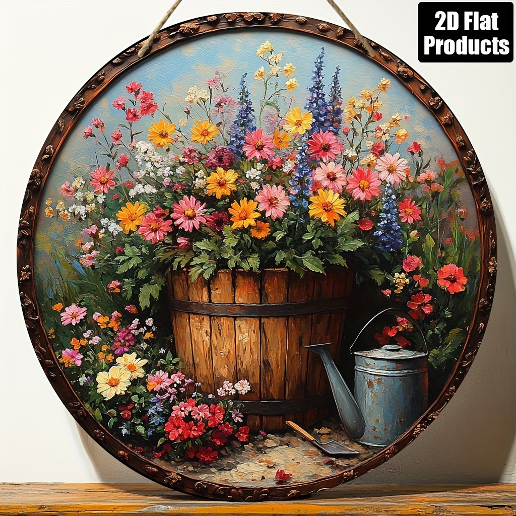 Płaski, okrągły, drewniany zna – Gardening Tools Store recenzja i cena