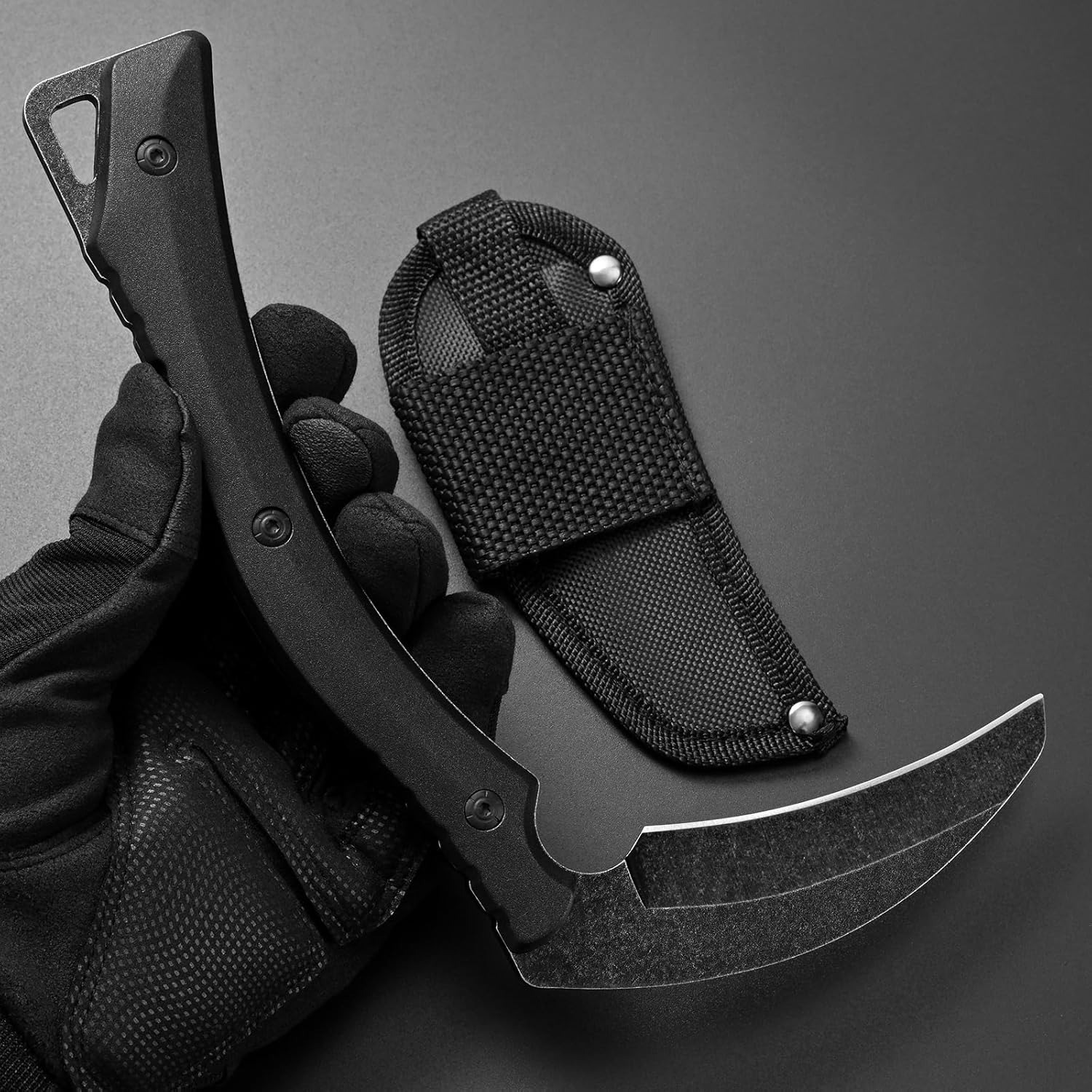 Wielofunkcyjny, taktyczny kos  – Gardening Tools High Quality recenzja i cena