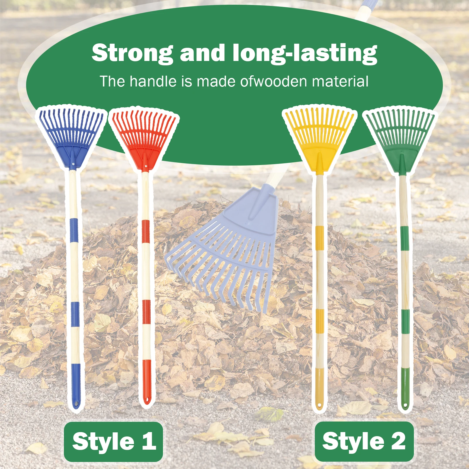 2 szt. Dziecięce grabie do liś – Gardening Tools 5 Year Old recenzja i cena