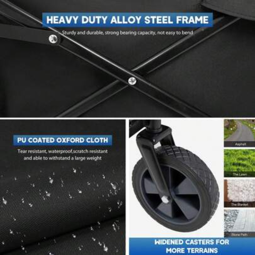 Wózek ogrodowy składany, wytrz – Gardening Tools Store recenzja i cena