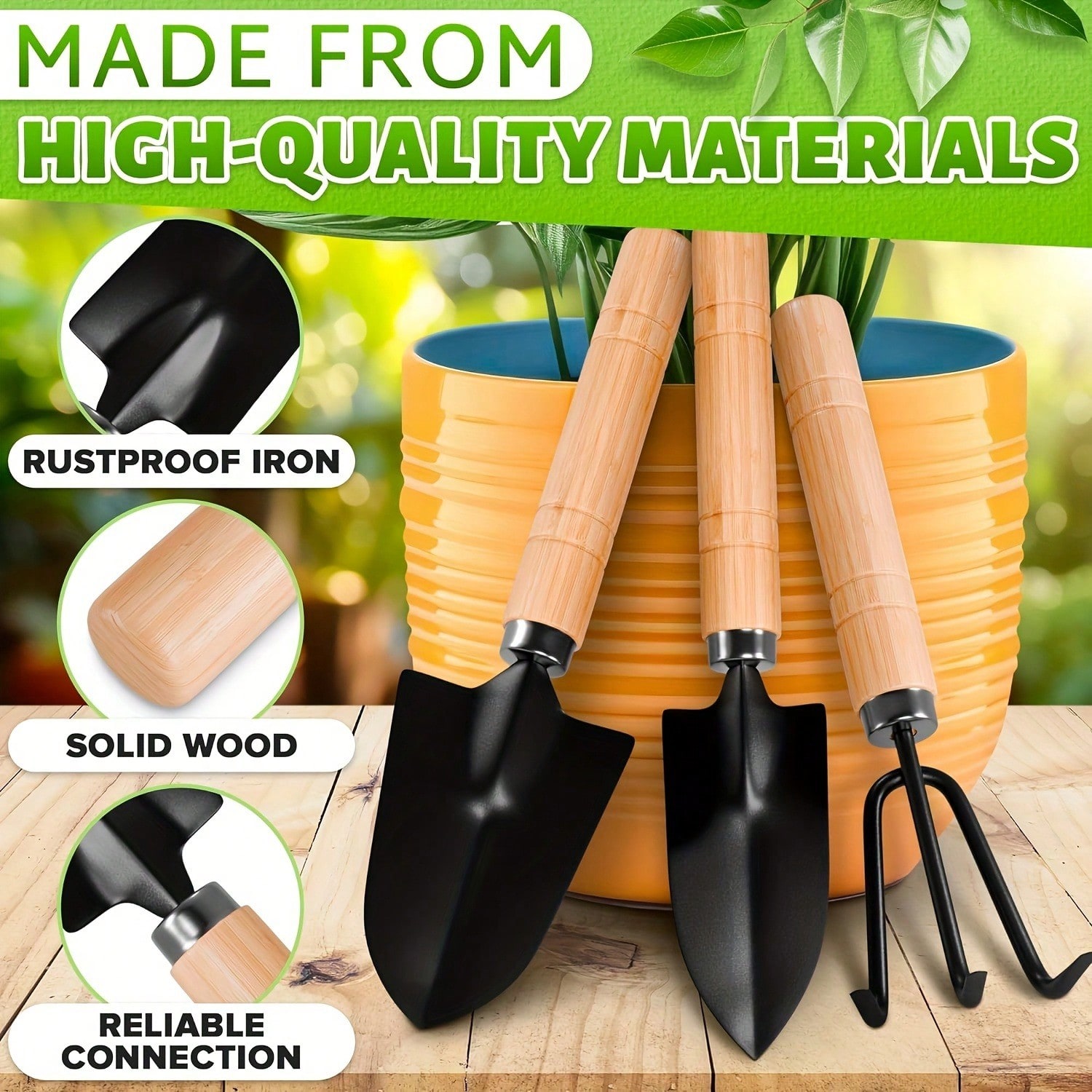 3 szt./1 zestaw Mini narzędzia – Gardening Tools Kit recenzja i cena