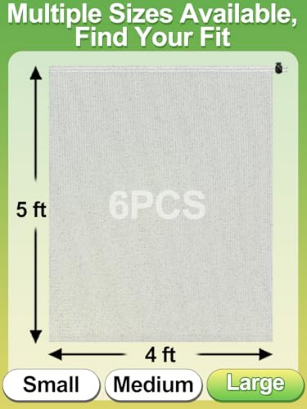 6 sztuk siatki przeciw owadom  – Garden Netting Cover recenzja i cena