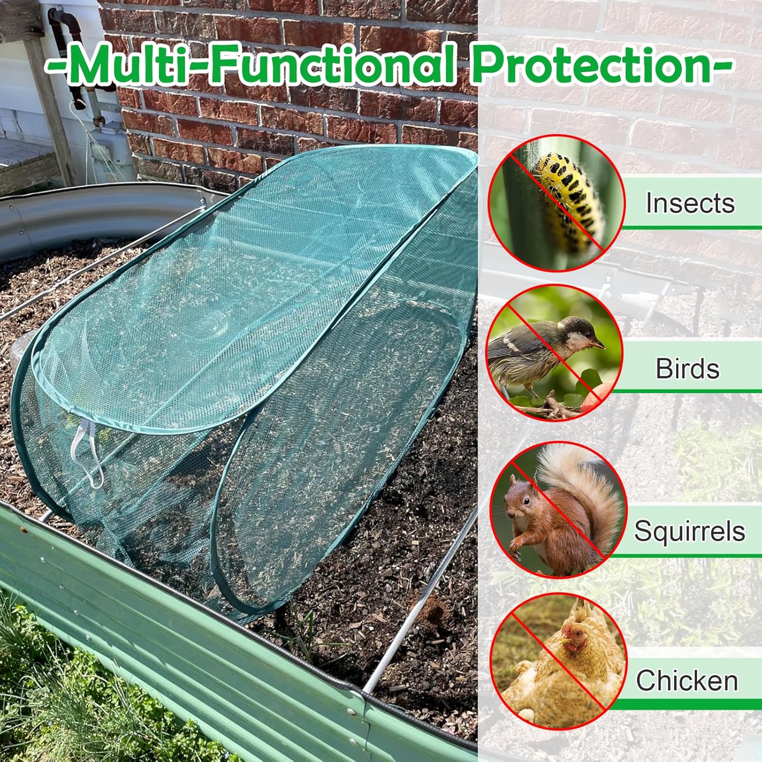 Siatka ochronna na rośliny w o – Garden Netting Cover recenzja i cena