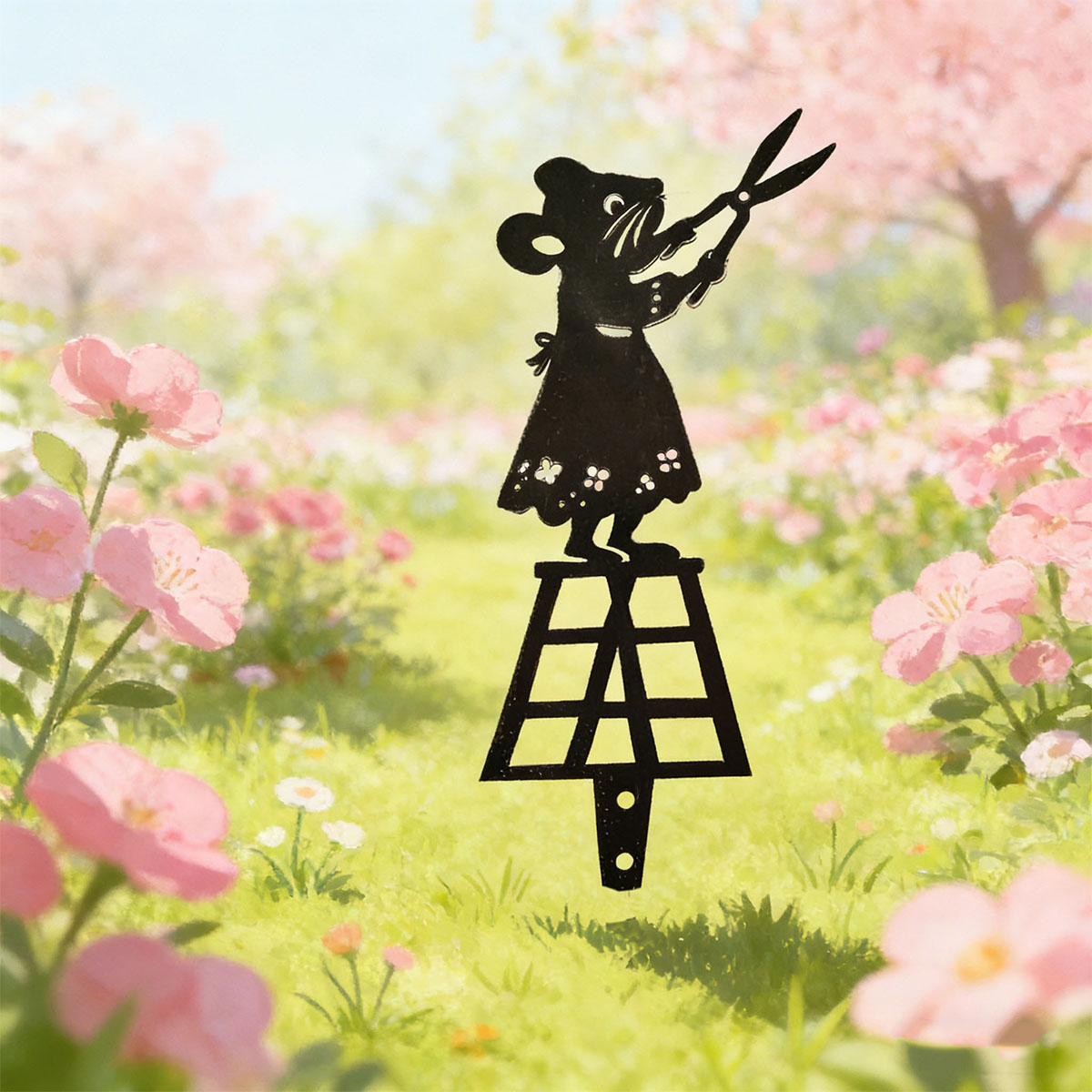Czarna metalowa kolumna ogrodo – Gardening Tools Hand recenzja i cena