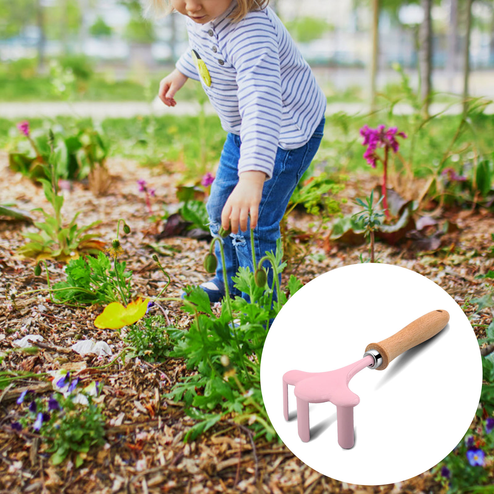 Mały zestaw narzędzi ogrodnika – Gardening Tools Kit For Kids recenzja i cena