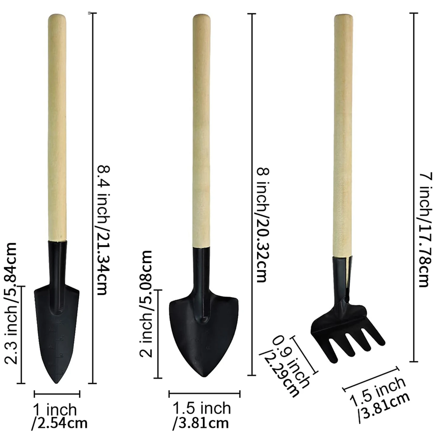 1 zestaw Mini Narzędzi Ogrodni – Gardening Tools Kit For Kids recenzja i cena